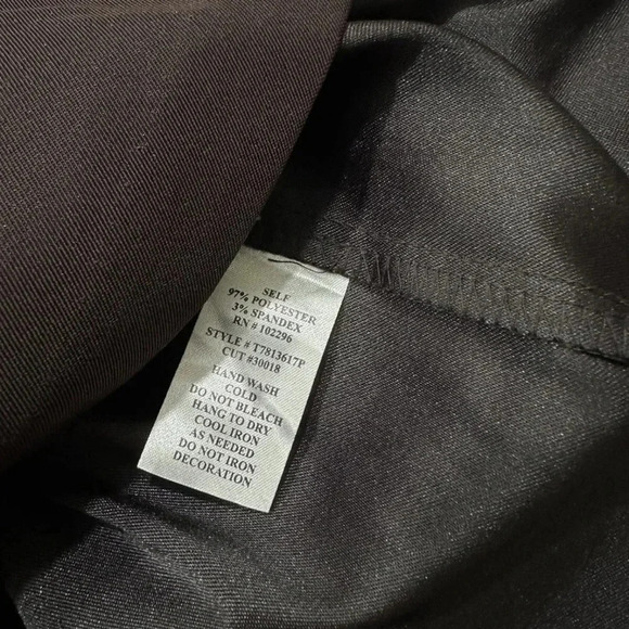 NWT Connected Apparel Brown Beaded Collar stretch Sleeveless Dress sz 8P - Picture 9 of 9